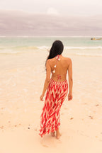 Red Sun Maxi Dress
