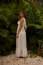 White Garden Maxi Dress