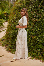 Sunshine Dot Maxi Skirt
