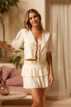 White Garden Top