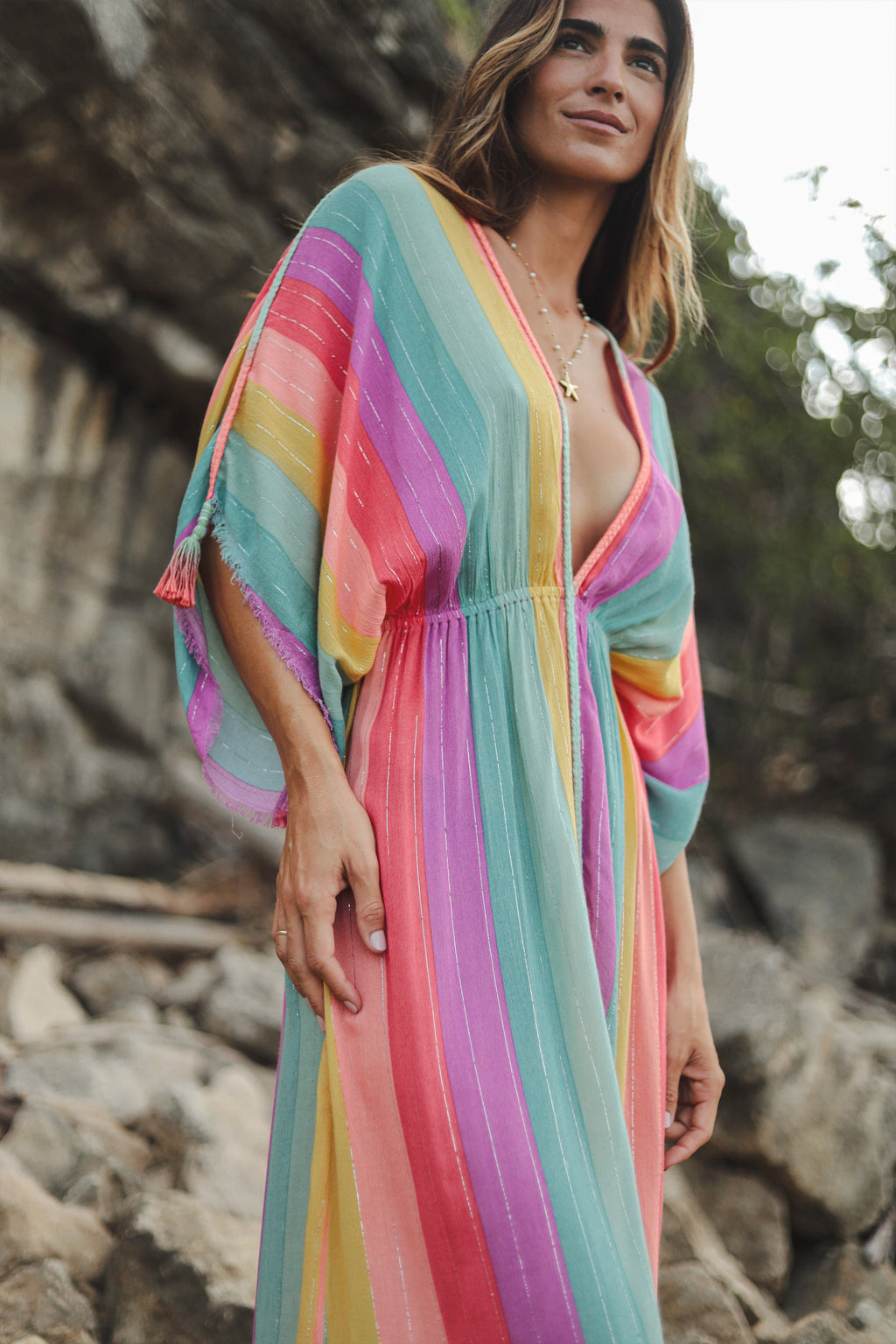 Harlequin Maxi Dress