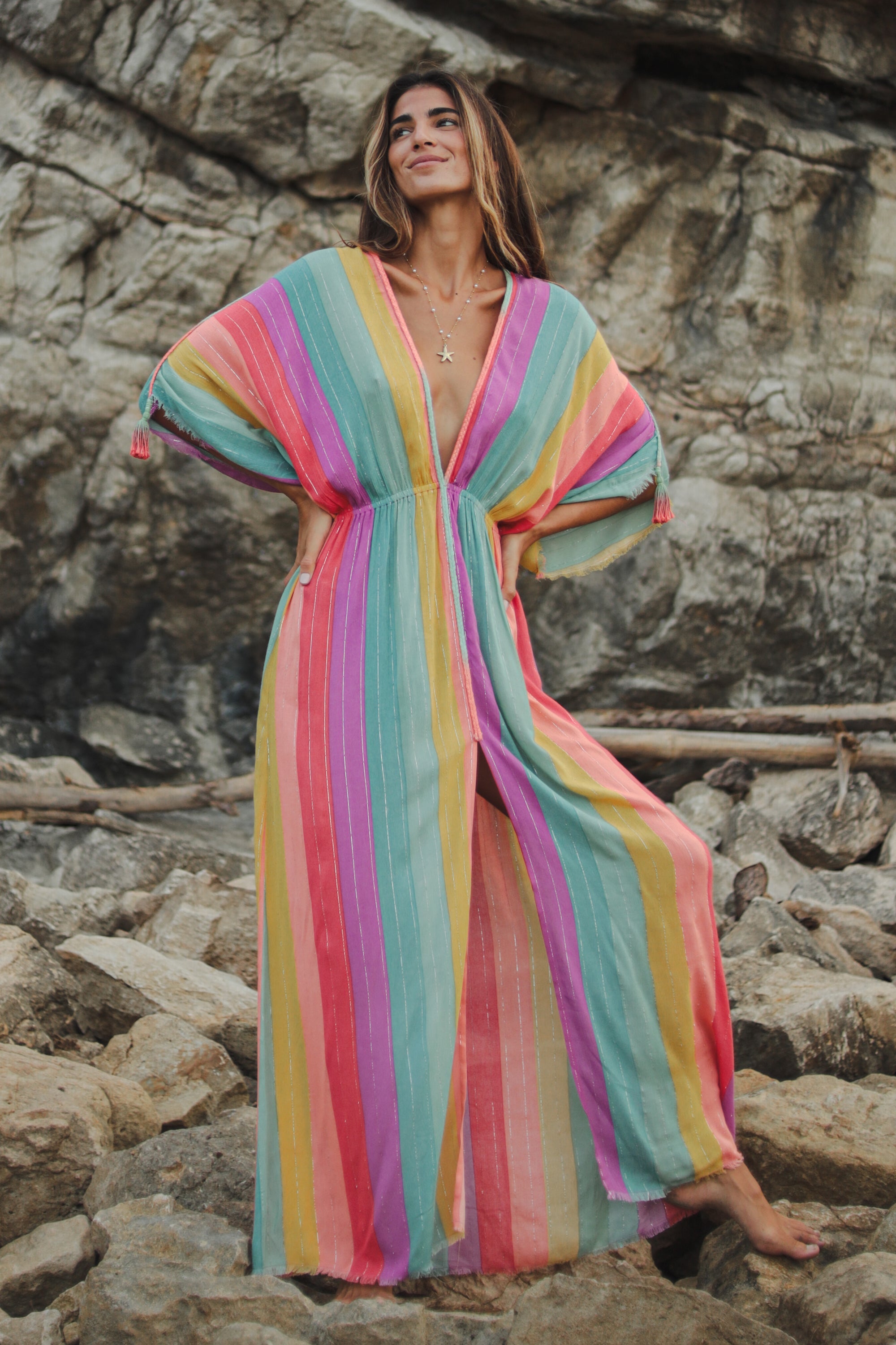 Harlequin Maxi Dress