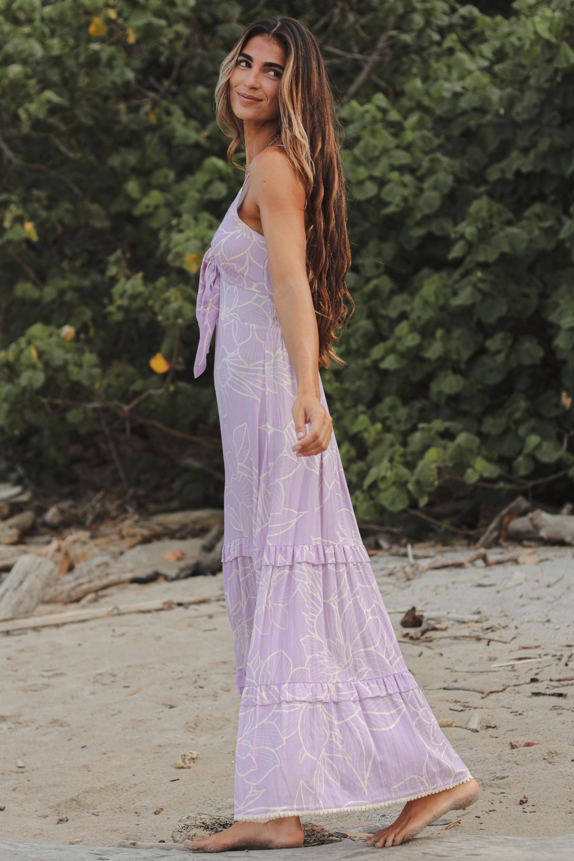 Lilac Dream Maxi Dress