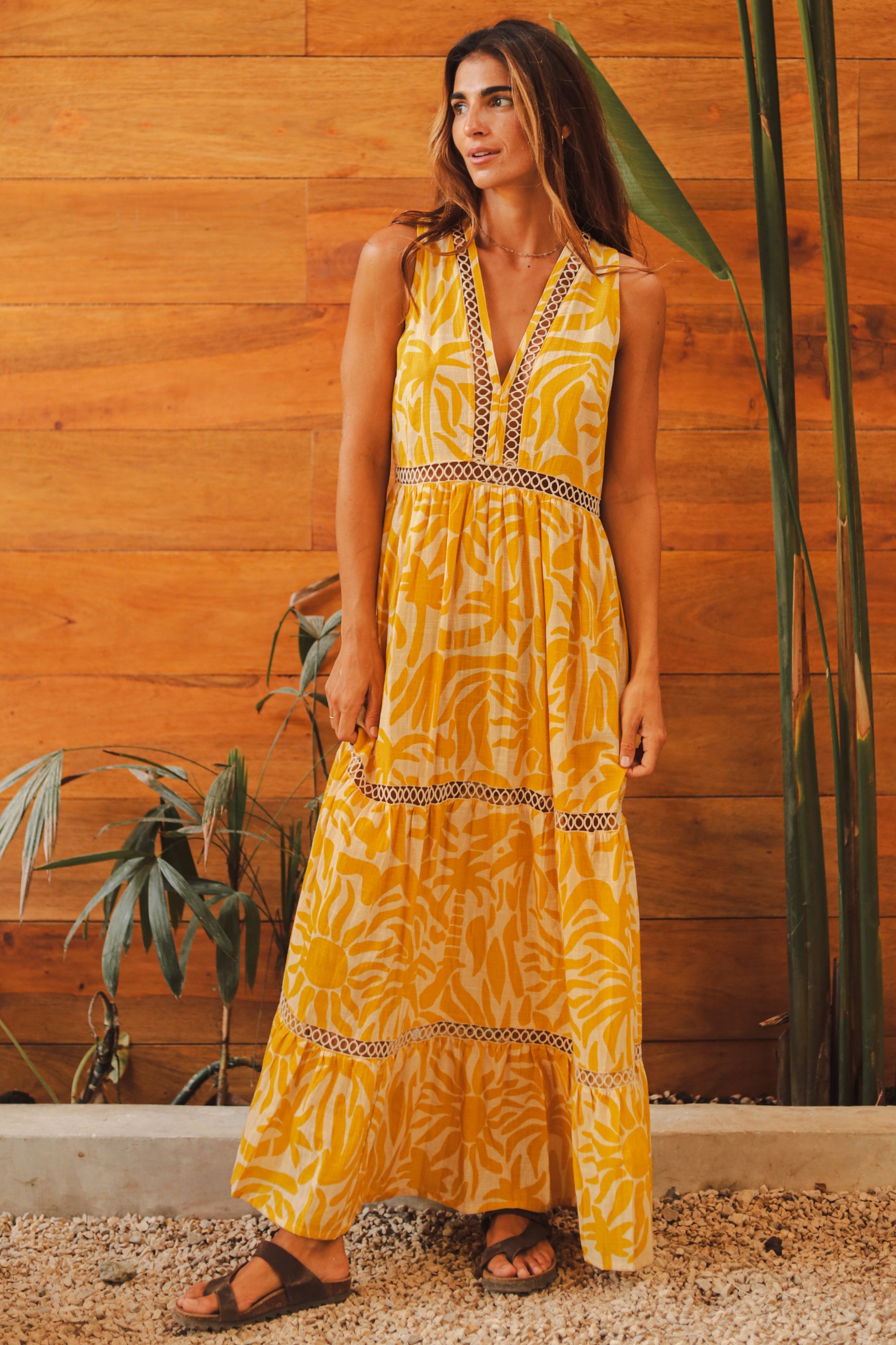 Shining Tropico Maxi Dress