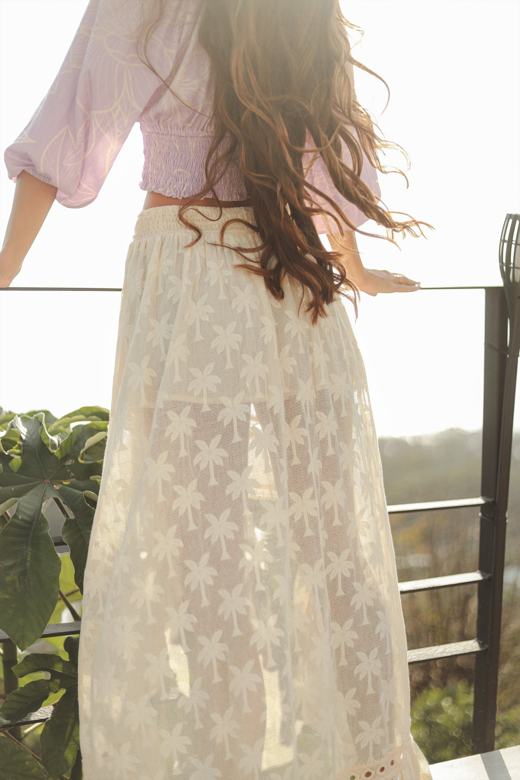 San Andres Hi-Lo Skirt