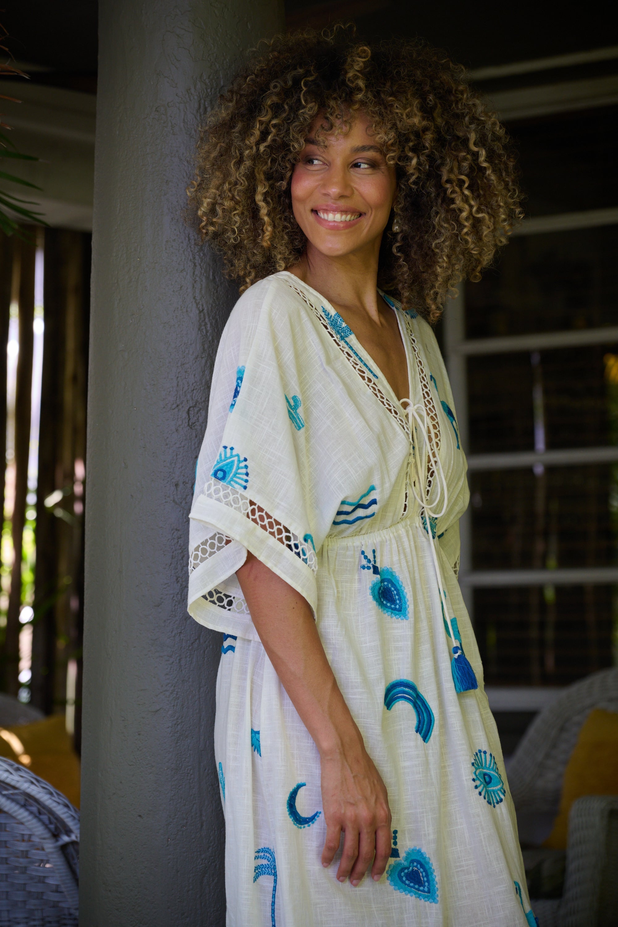 Azure Maxi Dress