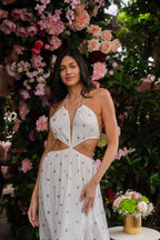 Sunshine Dot Maxi Dress
