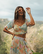 Glowing Bloom Top