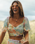 Glowing Bloom Top