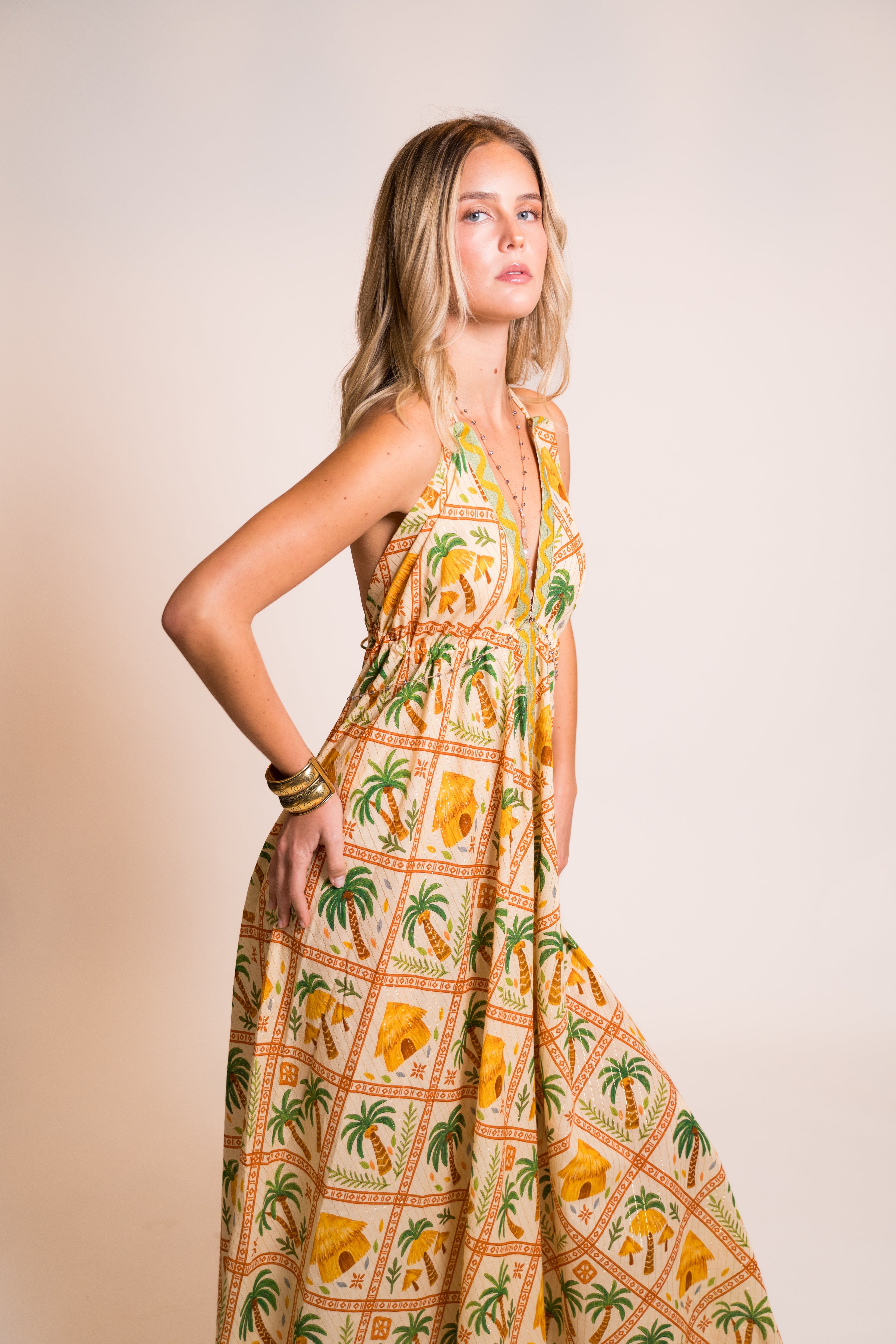 Palmcrest Maxi Dress