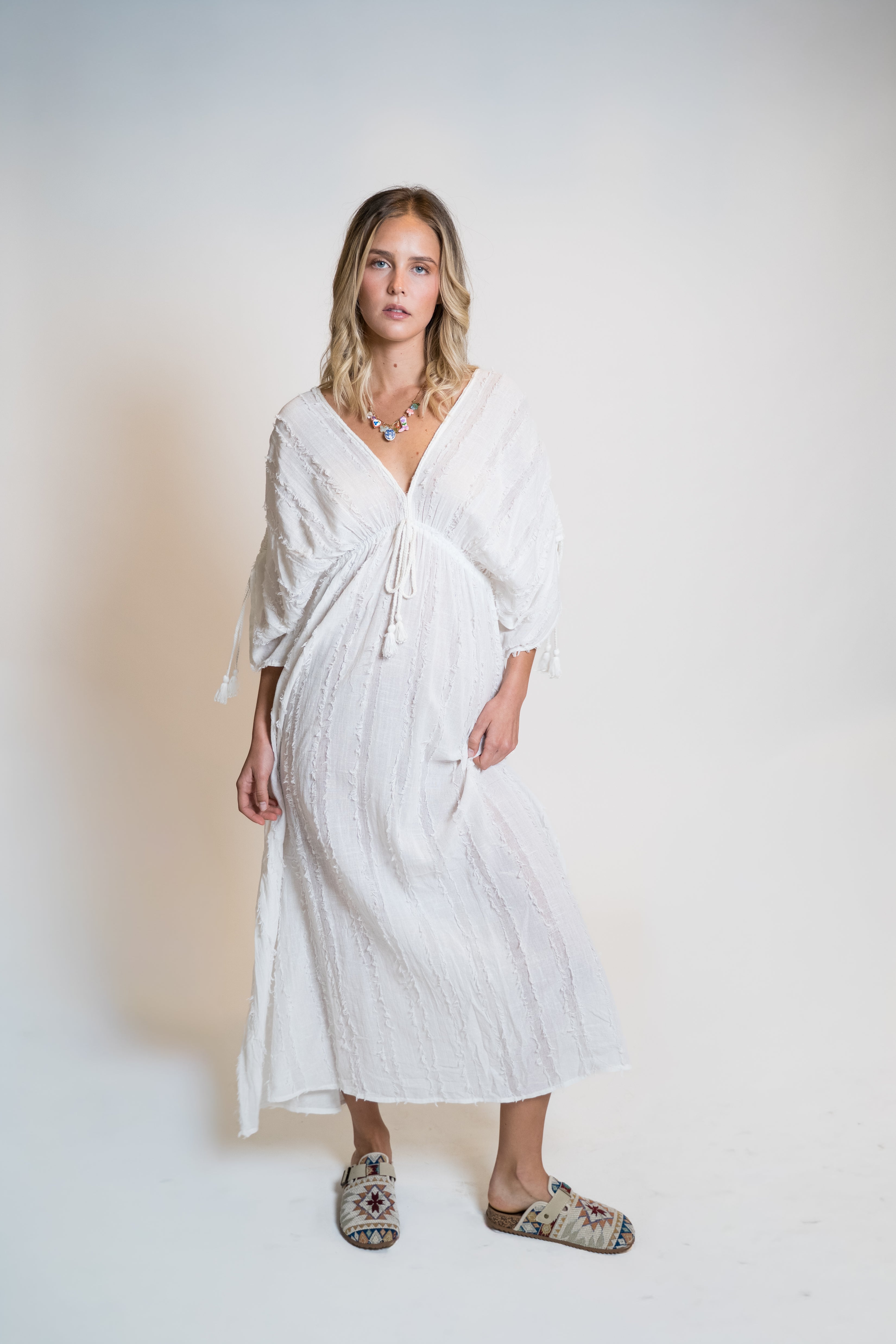 Canvas Maxi Dress